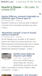 Mobile Screenshot of nuacht1.com